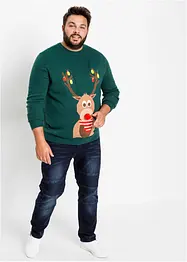 Trui met kerstmotief, bonprix