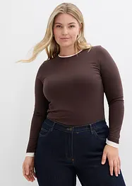 Longsleeve in een katoenmix, bonprix