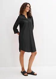 Tuniekjurk met structuureffect in een soepele viscosemix, bonprix