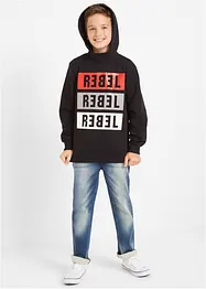 Regular fit instap jogging jeans, straight, bonprix