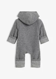 Jumpsuit in wollook met capuchon, bonprix