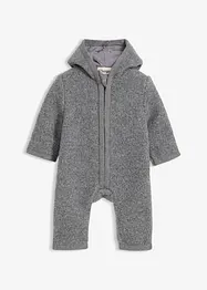 Jumpsuit in wollook met capuchon, bonprix