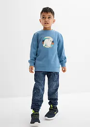 Thermo instapjeans met jersey voering, regular fit, bonprix