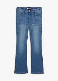Bootcut stretch jeans, mid waist, bonprix