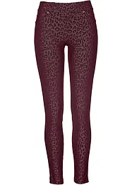 Jegging met luipaardprint, bonprix