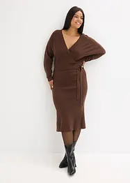 Gebreide jurk van soepele viscose, bonprix