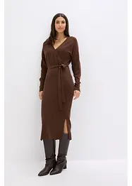 Gebreide jurk van soepele viscose, bonprix