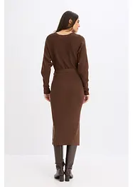 Gebreide jurk van soepele viscose, bonprix