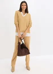 Trui met blouse-inzet, bonprix