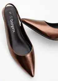 Slingback pumps met smalle hak, bonprix