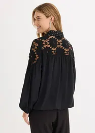 Blouse met kant, bonprix