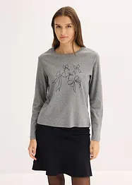 Longsleeve van biologisch katoen, bonprix