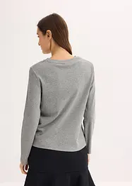 Longsleeve van biologisch katoen, bonprix