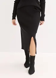 Kokerrok  in een zachte viscosemix, bonprix