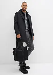 Korte coat met wol, bonprix