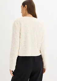 Kort jasje met pailletten, bonprix