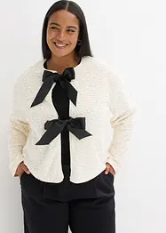 Kort jasje met pailletten, bonprix