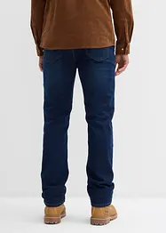 Regular fit thermo stretch jeans met comfortband en zachte voering van jersey, straight, bonprix