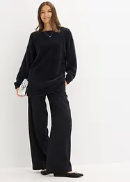 Lange trui van zacht verengaren, bonprix