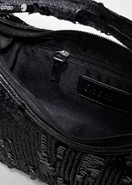 Kleine handtas met pailletten, bonprix