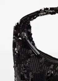 Kleine handtas met pailletten, bonprix