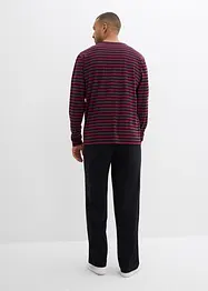 Pyjama van katoen met lange mouwen, bonprix