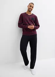 Pyjama van katoen met lange mouwen, bonprix