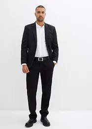 Super stretch overhemd van katoen-piqué, slim fit, bonprix