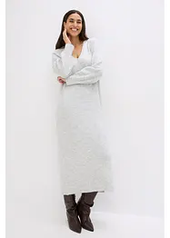 Gebreide oversized midi jurk, bonprix
