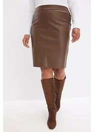 Imitatieleren kokerrok, bonprix