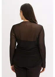 Longsleeve van zacht mesh, bonprix