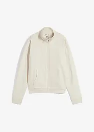 Sweatvest van biologisch katoen, bonprix