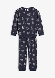 Pyjama van puur biologisch katoen (2-dlg. set), bonprix