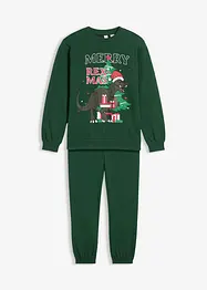 Sweatshirt en joggingbroek van puur katoen (2-dlg. set), bonprix