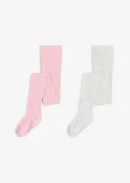 Kindermaillot met glitters voor de roze variant  (set van 2), bonprix