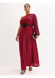 One shoulder jurk met glitters, bonprix
