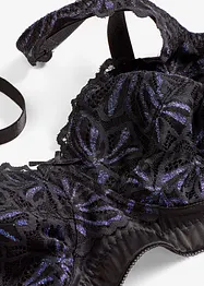 Steun bh zonder beugels met meerkleurig glittergaren, bonprix