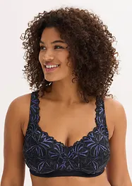 Steun bh zonder beugels met meerkleurig glittergaren, bonprix