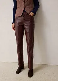 Leren broek van lamsnappa, bonprix