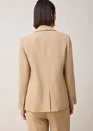 Wollen blazer met visgraatpatroon, bonprix