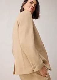 Wollen blazer met visgraatpatroon, bonprix