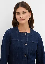 Spijkerjas met strass, bonprix