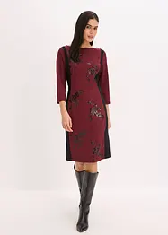 Kokerjurk met paillettenborduursel, bonprix