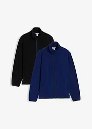 Fleece vest (set van 2), bonprix