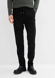 Broek met comfortband in wollen look, regular fit, bonprix