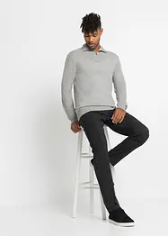 Broek met comfortband in wollen look, regular fit, bonprix