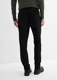 Broek met comfortband in wollen look, regular fit, bonprix