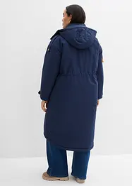 Lange winterjas in layerlook, bonprix