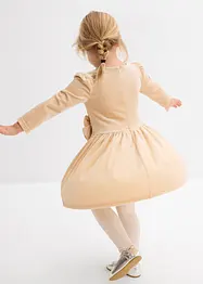 Meisjes jurk van fluweel, bonprix