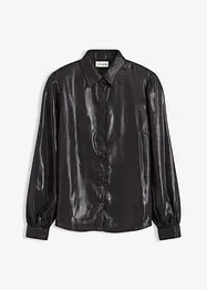 Overhemdblouse met glanzende print, bonprix